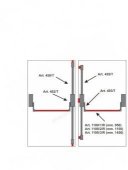 Mecanisme antipanica usa 2 canate – inch. in 5 pct. – CU maner ext. si cheie