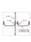 Kit mecanisme antipanica usi 2 canate – inch. 1 pct. pe canat principal – FARA maner ext. si cheie